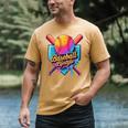 Baseball Lifestyle Drip Icecream Men's Comfort Colors T-Shirt Mustard Baseball Lifestyle Drip Icecream Men's Comfort Colors T-Shirt Mustard