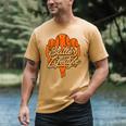 Baseball Lifestyle Home Plate Orange Ice Cream Drip Men Boys Men's Comfort Colors T-Shirt Mustard Baseball Lifestyle Home Plate Orange Ice Cream Drip Men Boys Men's Comfort Colors T-Shirt Mustard