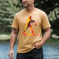 Baseball Player Men's Comfort Colors T-Shirt Mustard Baseball Player Men's Comfort Colors T-Shirt Mustard