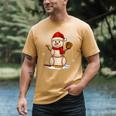 Baseball Snowman Merry Christmas Holiday Sports Xmas Pajamas Men's Comfort Colors T-Shirt Mustard Baseball Snowman Merry Christmas Holiday Sports Xmas Pajamas Men's Comfort Colors T-Shirt Mustard