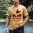 Baseball Valentine Forever On Deck For You Men's Comfort Colors T-Shirt Mustard Baseball Valentine Forever On Deck For You Men's Comfort Colors T-Shirt Mustard