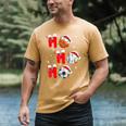 Basketball Baseball Soccer Christmas Ho Ho Ho Santa Xmas Men's Comfort Colors T-Shirt Mustard Basketball Baseball Soccer Christmas Ho Ho Ho Santa Xmas Men's Comfort Colors T-Shirt Mustard