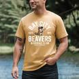 Bay City Beavers Baseball Club Estd 1913 Men's Comfort Colors T-Shirt Mustard Bay City Beavers Baseball Club Estd 1913 Men's Comfort Colors T-Shirt Mustard