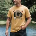 Best Dad Ever Father's Day Sports Papa Baseball Daddy Men's Comfort Colors T-Shirt Mustard Best Dad Ever Father's Day Sports Papa Baseball Daddy Men's Comfort Colors T-Shirt Mustard