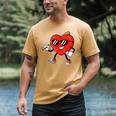 Boy Valentines Day Heart Love Baseball Boys Men Kids Men's Comfort Colors T-Shirt Mustard Boy Valentines Day Heart Love Baseball Boys Men Kids Men's Comfort Colors T-Shirt Mustard
