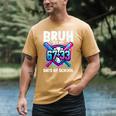 Bruh It's My 67 33 Days Of School Baseball 100 Days Smarter Men's Comfort Colors T-Shirt Mustard Bruh It's My 67 33 Days Of School Baseball 100 Days Smarter Men's Comfort Colors T-Shirt Mustard