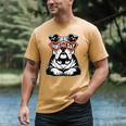 Bulldog Mascot Sports Fan Football Basketball Baseball Men's Comfort Colors T-Shirt Mustard Bulldog Mascot Sports Fan Football Basketball Baseball Men's Comfort Colors T-Shirt Mustard