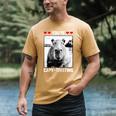 Capybara Love Valentines Day Cute Animal Hearts Raglan Baseball Tee Men's Comfort Colors T-Shirt Mustard