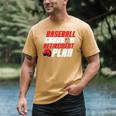 Cards Collector Baseball Cards Are My Retirement Plan Men's Comfort Colors T-Shirt Mustard Cards Collector Baseball Cards Are My Retirement Plan Men's Comfort Colors T-Shirt Mustard