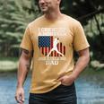 I Created Monster She Calls Me Dad Baseball Dad Men's Comfort Colors T-Shirt Mustard I Created Monster She Calls Me Dad Baseball Dad Men's Comfort Colors T-Shirt Mustard