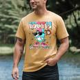 Dabbing Drippy 100th Days Of School Baseball Ice Cream Drip Men's Comfort Colors T-Shirt Mustard