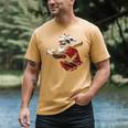 Dominican Republic Santa Christmas Baseball Beisbol Men's Comfort Colors T-Shirt Mustard Dominican Republic Santa Christmas Baseball Beisbol Men's Comfort Colors T-Shirt Mustard