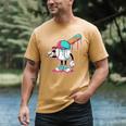 Drip Baseball For Boys Ice Cream Drip Youth Boys Sprinkles Men's Comfort Colors T-Shirt Mustard Drip Baseball For Boys Ice Cream Drip Youth Boys Sprinkles Men's Comfort Colors T-Shirt Mustard