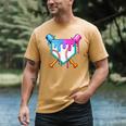 Dripping Baseball Pocket Respect The Drip Boys Baseball Men's Comfort Colors T-Shirt Mustard Dripping Baseball Pocket Respect The Drip Boys Baseball Men's Comfort Colors T-Shirt Mustard