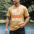 Eat Sleep Coach Repeat Shirt Men Women Baseball Lover Men's Comfort Colors T-Shirt Mustard Eat Sleep Coach Repeat Shirt Men Women Baseball Lover Men's Comfort Colors T-Shirt Mustard