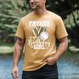 Father Of The Birthday Girl Baseball Dad Leopard Heart Premium Tri-Blend Men's Comfort Colors T-Shirt Mustard Father Of The Birthday Girl Baseball Dad Leopard Heart Premium Tri-Blend Men's Comfort Colors T-Shirt Mustard