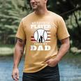 My Favorite Player Calls Me Dad Cool Baseball Dad Tee Men's Comfort Colors T-Shirt Mustard My Favorite Player Calls Me Dad Cool Baseball Dad Tee Men's Comfort Colors T-Shirt Mustard