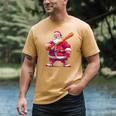 Festive Baseball Bat Costume For Adults And Kids Men's Comfort Colors T-Shirt Mustard Festive Baseball Bat Costume For Adults And Kids Men's Comfort Colors T-Shirt Mustard