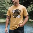 Game Day Baseball Retro Checkered Baseball Men's Comfort Colors T-Shirt Mustard Game Day Baseball Retro Checkered Baseball Men's Comfort Colors T-Shirt Mustard
