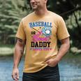 Gender Reveal Baseball Or Bows Daddy Loves You Men's Comfort Colors T-Shirt Mustard Gender Reveal Baseball Or Bows Daddy Loves You Men's Comfort Colors T-Shirt Mustard