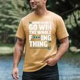 Might As Well Go Win The Whole Thing Baseball Apparel Men's Comfort Colors T-Shirt Mustard Might As Well Go Win The Whole Thing Baseball Apparel Men's Comfort Colors T-Shirt Mustard
