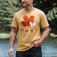 Happy Valentines Day Basketball Baseball Football Boys Men's Comfort Colors T-Shirt Mustard Happy Valentines Day Basketball Baseball Football Boys Men's Comfort Colors T-Shirt Mustard