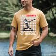 I Hit 100 Days Of School Baseball 100th Day Boys Kids Men's Comfort Colors T-Shirt Mustard I Hit 100 Days Of School Baseball 100th Day Boys Kids Men's Comfort Colors T-Shirt Mustard