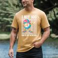 I Hit 100 Days Of School Baseball Ice Cream Drip Boys Girls Men's Comfort Colors T-Shirt Mustard