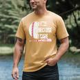 Humor Baseball Fan I Yell Because I Care Baseball Dad Men's Comfort Colors T-Shirt Mustard Humor Baseball Fan I Yell Because I Care Baseball Dad Men's Comfort Colors T-Shirt Mustard
