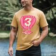Ice Cream Baseball Glove 3rd Birthday Edition Men's Comfort Colors T-Shirt Mustard