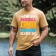 I'm A Baseball Dad Nothing Scares Me Softball Player Men's Comfort Colors T-Shirt Mustard I'm A Baseball Dad Nothing Scares Me Softball Player Men's Comfort Colors T-Shirt Mustard