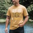 I'm Just Here For The Snacks And Commercials Baseball Men's Comfort Colors T-Shirt Mustard