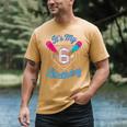 It's My 6th Birthday Baseball Fan Fun Party Celebration Men's Comfort Colors T-Shirt Mustard It's My 6th Birthday Baseball Fan Fun Party Celebration Men's Comfort Colors T-Shirt Mustard