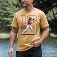 Jarren Duran Boston MLB Baseball Players MLBJDU202M Men's Comfort Colors T-Shirt Mustard