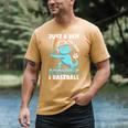 Just A Boy Who Loves Axolotls & Baseball Men's Comfort Colors T-Shirt Mustard Just A Boy Who Loves Axolotls & Baseball Men's Comfort Colors T-Shirt Mustard
