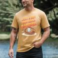 Just A Boy Who Loves Baseball Player Kids Men's Comfort Colors T-Shirt Mustard
