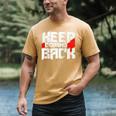 Keep Coming Back Celebrate Recovery Rehab NA AA Raglan Baseball Tee Men's Comfort Colors T-Shirt Mustard