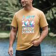 Kids 100 Days Of School 100th Day Baseball Ice Cream Drip Men's Comfort Colors T-Shirt Mustard Kids 100 Days Of School 100th Day Baseball Ice Cream Drip Men's Comfort Colors T-Shirt Mustard