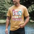 Kids 100 Days Of School Boys 100th Day Baseball Drip Toddler Men's Comfort Colors T-Shirt Mustard Kids 100 Days Of School Boys 100th Day Baseball Drip Toddler Men's Comfort Colors T-Shirt Mustard