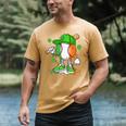 Kids Boys St Patricks Day Irish Flag Kids Baseball Ice Cream Drip Men's Comfort Colors T-Shirt Mustard Kids Boys St Patricks Day Irish Flag Kids Baseball Ice Cream Drip Men's Comfort Colors T-Shirt Mustard
