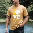 Love Bananas Banana Baseball Men's Comfort Colors T-Shirt Mustard Love Bananas Banana Baseball Men's Comfort Colors T-Shirt Mustard