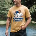 Mike Trout Los Angeles A MLB Baseball Players MLBMTR302N Men's Comfort Colors T-Shirt Mustard