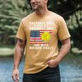 Patriotic Softball Dad Like A Baseball Dad Raglan Baseball Tee Men's Comfort Colors T-Shirt Mustard Patriotic Softball Dad Like A Baseball Dad Raglan Baseball Tee Men's Comfort Colors T-Shirt Mustard