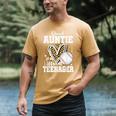 Proud Auntie Of An Official Teenager 13th Birthday Baseball Men's Comfort Colors T-Shirt Mustard Proud Auntie Of An Official Teenager 13th Birthday Baseball Men's Comfort Colors T-Shirt Mustard