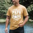 Proud Papa Of A 2025 Senior Graduate Baseball Dad Premium Men's Comfort Colors T-Shirt Mustard Proud Papa Of A 2025 Senior Graduate Baseball Dad Premium Men's Comfort Colors T-Shirt Mustard