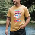 Respect The Drip Baseball Bat Sunglasses Mascot Men's Comfort Colors T-Shirt Mustard Respect The Drip Baseball Bat Sunglasses Mascot Men's Comfort Colors T-Shirt Mustard