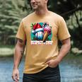Respect The Drip Baseball Christmas Holiday Men's Comfort Colors T-Shirt Mustard