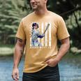 Show Your Pride Bobby WITT Jr Kansas City Baseball MLBPA Men's Comfort Colors T-Shirt Mustard Show Your Pride Bobby WITT Jr Kansas City Baseball MLBPA Men's Comfort Colors T-Shirt Mustard