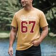 Six Seven Meme Boys Girls Kids 67 Baseball Jersey Men's Comfort Colors T-Shirt Mustard
