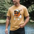 Spooky Jack O Lantern Baseball Halloween Costumes Boys Men's Comfort Colors T-Shirt Mustard Spooky Jack O Lantern Baseball Halloween Costumes Boys Men's Comfort Colors T-Shirt Mustard